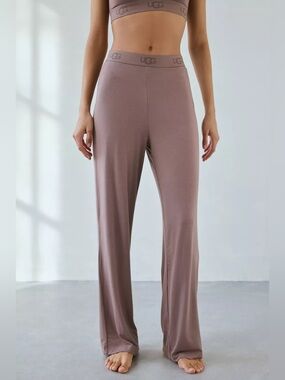 UGG Britta Brown Wide Leg Lounge Pants